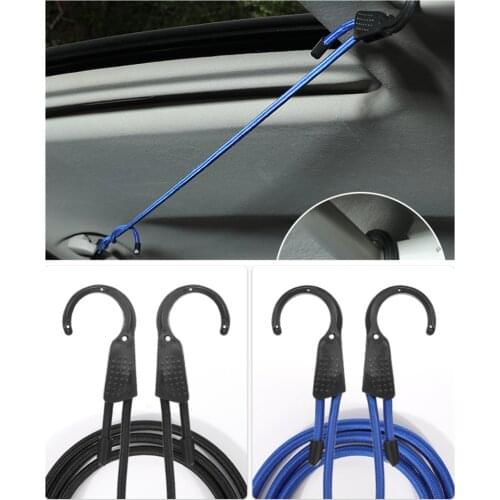 1.5M Car Luggage Fixing Rope Clothesline Outdoor Travel Interior Car Elastic Bungee Cord Luggage Straps Belt Durable Elastic