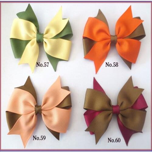 300 BLESSING Good Girl Boutique 2 Tone 3.5" Umbrella Hair Bow Clip Accessories