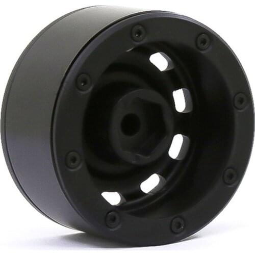 4pcs/set 1.9 Inch Metal Wheel Rim for 1/10 TRX4 SCX10 RC Crawler Car Replacement Classic Beadlock Tire Wheel Rim Repair Parts