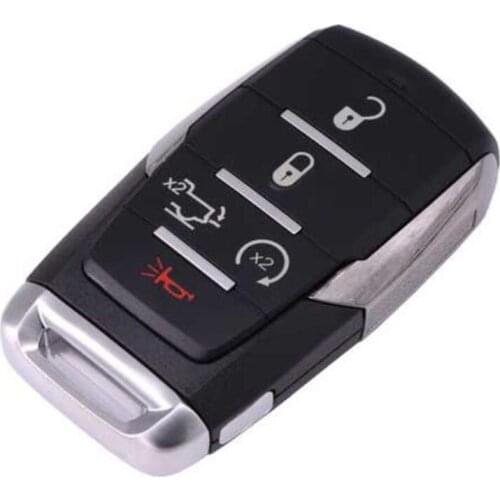 5 Buttons Smart Remote Car Key Shell Case for Chrysler for Ram 1500 new off-road 2019 2018 2010 Fob