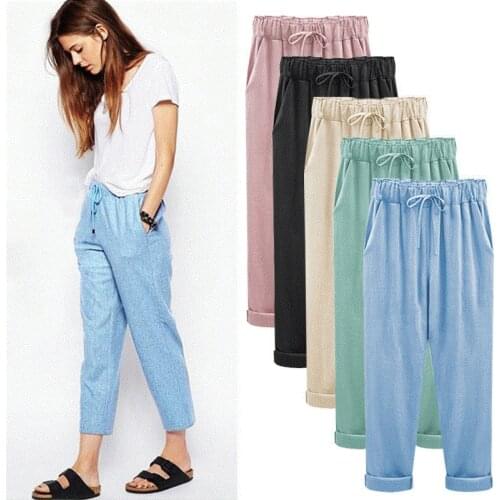 Asyabuykal Women's Colored Trousers