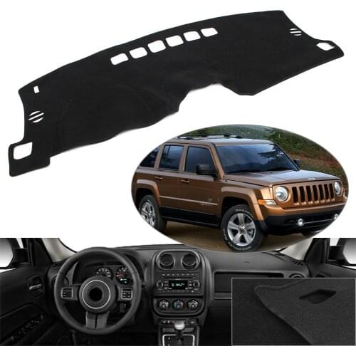 Car Dash Mat Dashboard Cover Dashmat For JEEP PATRIOT 2011 2011 2012 2013 2014 2015 2016 2017 LHD