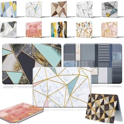 Print Geometric PC Shell Laptop Anti-Scratch case Cover For HUAWEI MateBook X Pro 2019 13.9/MateBook 13 14/MateBook D 14 D 15