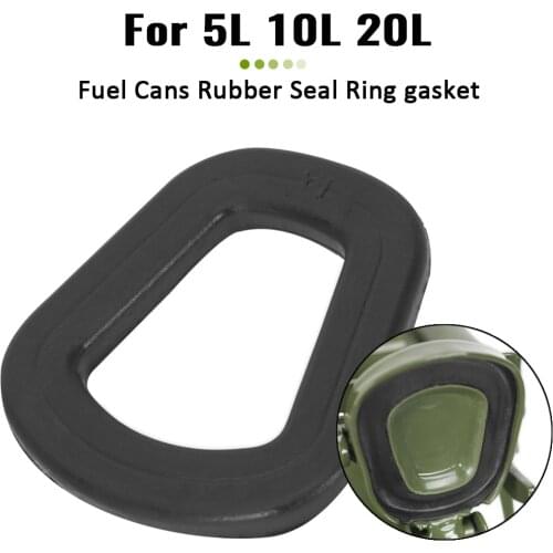 Black Universal Oil Tank Sealing Ring Gasket Oil Drum oil Guide Pipe Fuel Cans Rubber Seal Ring gasket For standard 5L 10L 20L
