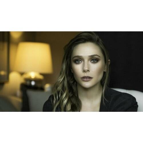 D0405 Elizabeth Olsen Actor Star Silk Fabric Poster Art Decor Indoor Painting Gift