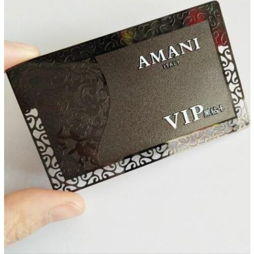 Cheap Custom Membership Metal Card With Best Price