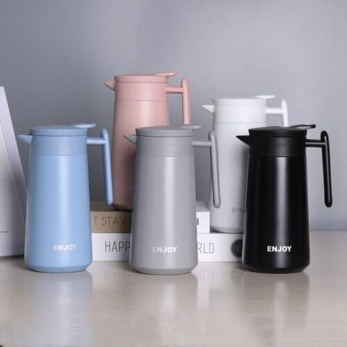 860ML Home Stainless Steel Water Pot Kettle Vacuum Flasks Insulation Thermos Office Coffee Thermal Warm Bottles Double Wall Jugs