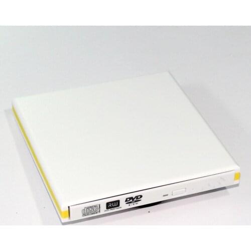 For WINDOWS XP/7/8/10 Mac Desktop Laptop White Slim USB 3.0 External DVD+/-RW DVD+/-DL CD+/-RW Drive Writer Burner Play