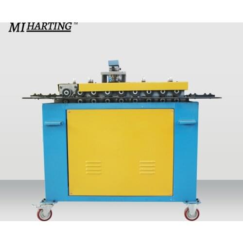 Sheet Metal Rectangular HVAC Air Duct Lock Former S Clip Snap Lock Forming Machine S Snap Pittsburgh Lock Former Machine