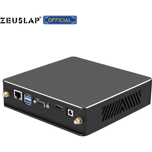Mini PC Intel Core i3/i5/i7 8GB RAM 128GB SSD HDMI-Compatible VGA Dual Output Win10 System Dual-Band WiFi Gigabit Ethernet