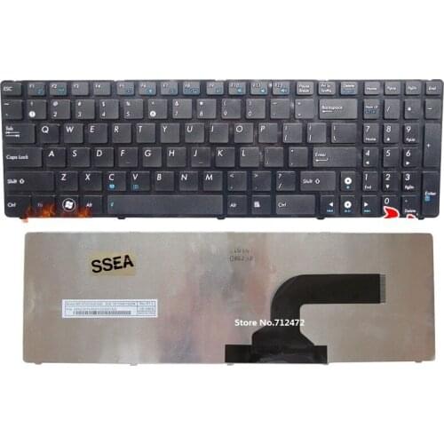 New US Laptop Keyboard For Asus X52 X52F X52J X52N X52JR X52DE X55 X55A X55C X55U G72 G73 G72X G73J