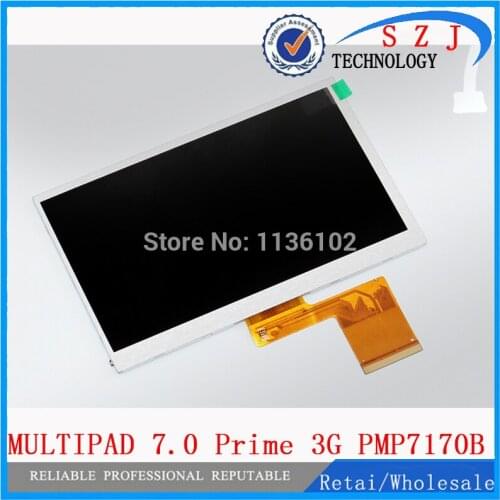 New 7" inch PRESTIGIO MULTIPAD 7.0 Prime 3G PMP7170B PMP7170B3G Tablet TFT LCD Display Screen Replacement Free Shipping 1024*600