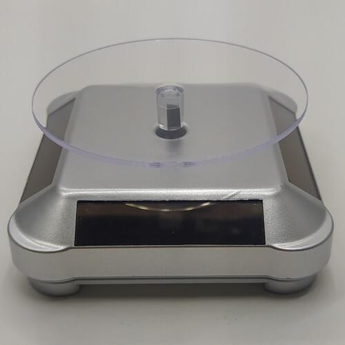Ozer Box Solar 360 Degree Rotating Product Stand