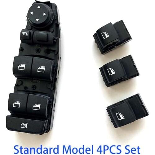 Car Accessories Window Switch Master Window Mirror Electrical Lifter Control Switch For BMW 3 5 7 X5 X6 F30F35F25F26F10F18F01F02
