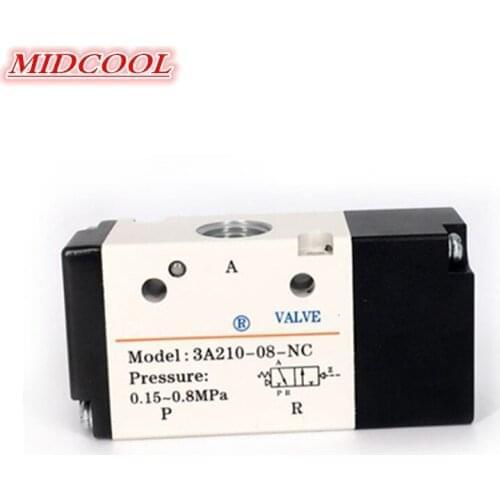 3/2Way 3A200 Series 3A210-06 3A220-06 Pneumatic Air Valve