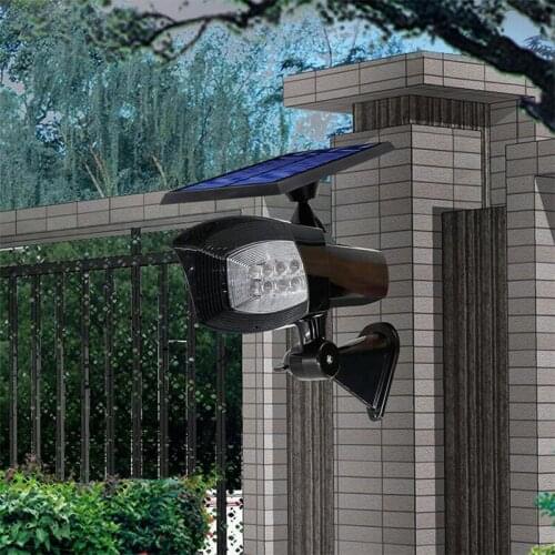 Led Solar Light Outdoor Solar Power Garden Lawn Lamp Landscape Spot Lights Porch Light