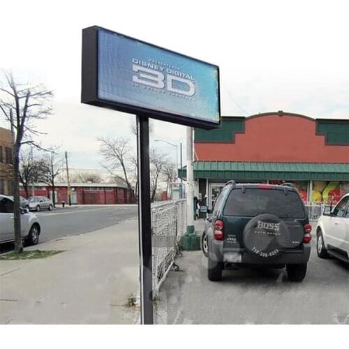 160 x 80cm P10 Outdoor Waterproof Full Color Led Display Screen Video Panel Sign Board Use WiFi or LAN Programming