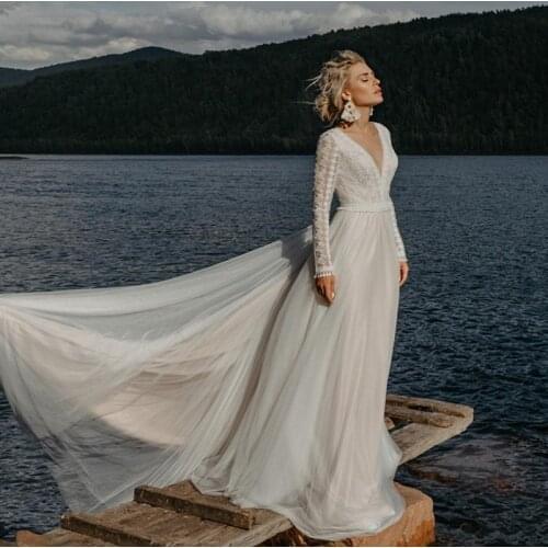 UVRCOS Long Wedding Dresses
