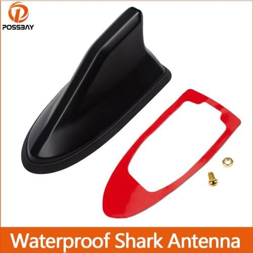 Waterproof Car Shark Antenna for Mini Cooper/Suzuki Swift/Seat Ibiza/Citroen C4 Aerials Auto Fin Roof Replacement Exterior Parts