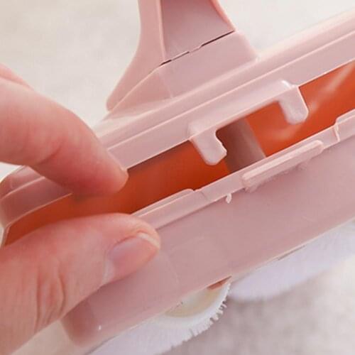 High Quality Double Brush Head Handheld Carpet Sweeper Dirt Crumb Collector Brush Cleaner Y4W9