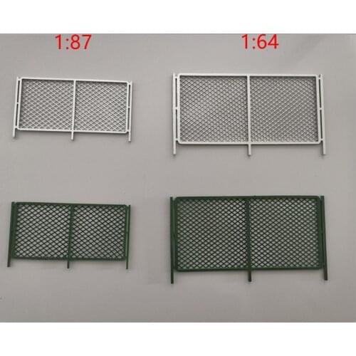 1:64/ 1:87 HO Scale Train Model Railroad Barbed Wire Fence for Sand Table Decor