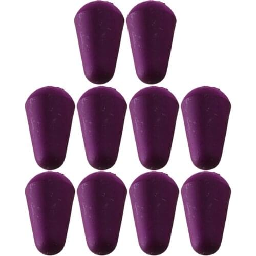 10Pcs 5 Way Tip Switch Knob Cap Replacement for Electric Guitar Purple