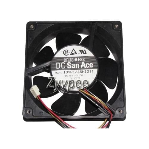 120x120x38MM 109R1248H1011 48V 0.15A 3Wires 12CM Cooling Fan