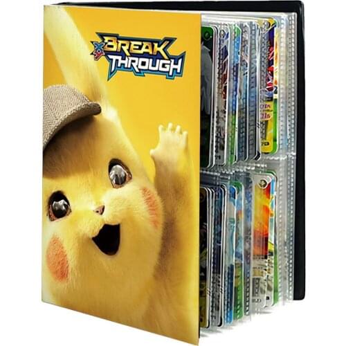 Pokemon Cards Album Book Collections Holder Cartoon Characters Game Cards Map Binder 240Pcs Loaded List Folder Cool Kids Toys