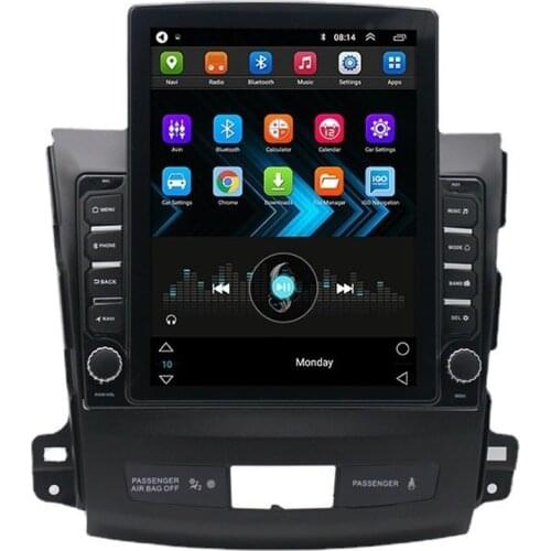 Applicable To 06-12 Mitsubishi Outlander Vertical Screen Android Large Screen Navigator GPS All-in-one Machine