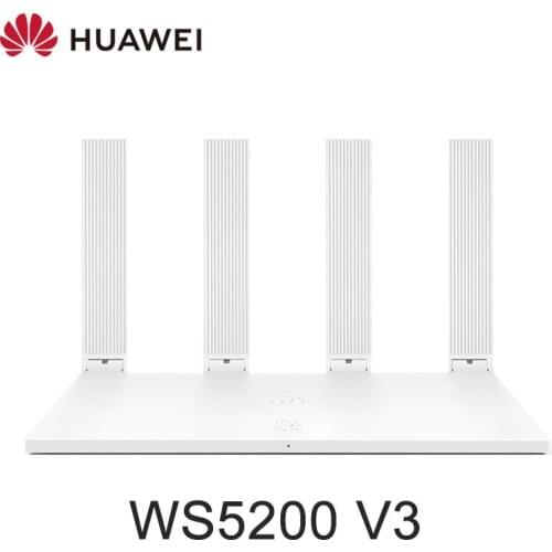 Brazil Version HUAWEI WiFi WS5200 V3 Wireless Router 1200Mbps Dual Core Dual Band 2.4GHz 5GHz GE Port APP Control Easy Setup