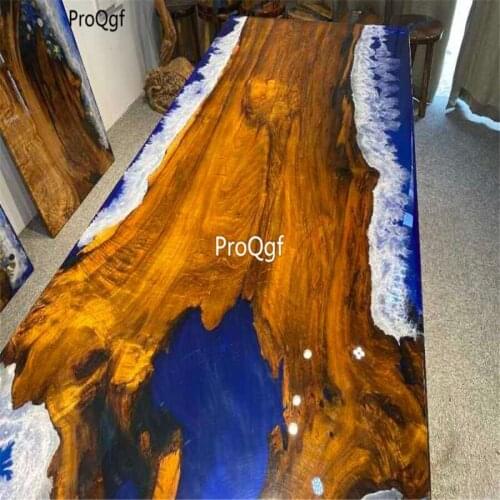 Prodgf 1 Set 240*90cm River Series Wood Dining Room Table(no leg)
