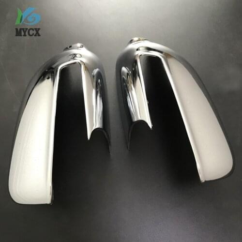 For Hyundai Kona Encino Kauai 2018 2019 Accessories Chrome Mirror Cover For Hyundai Kona Encino Kauai 2pcs