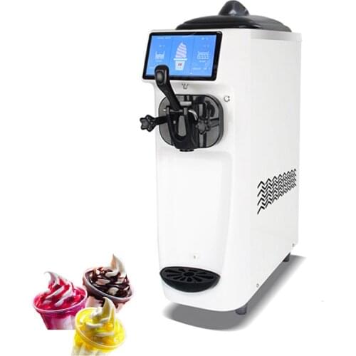 Long Life Small Soft Ice Cream Machine Commercial Home Ice Cream Maker Machine 1050W