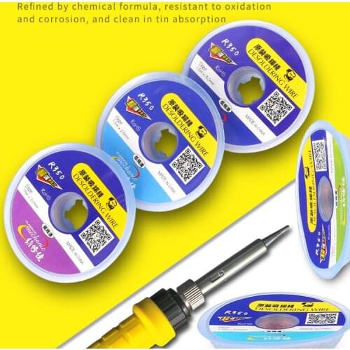 Mechanic Solder Wick Desoldering Wire BGA Desoldering Solder Wire Tin Absorbtion Line For PCB Board Solder Clean Tool