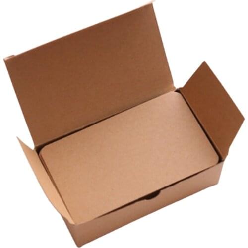 Graffiti Hand-painted Card Leather Small Card Postcard 100 Message Hard Card Paper Blank English Word Card G88D