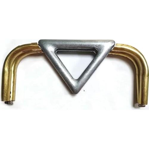 Purse Rectangle Metal Copper Frame Craft Clutch Bag Frame DIY Classical Pouch Hardware