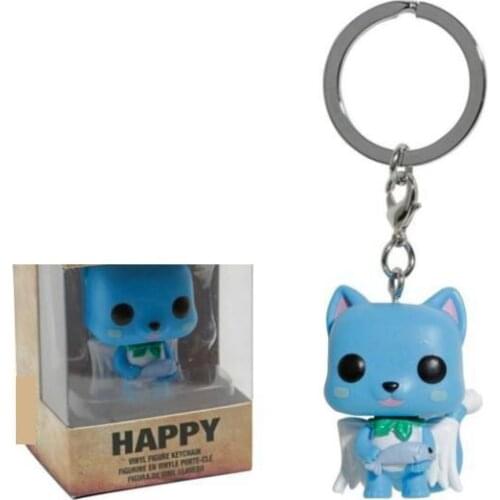 The goblins tail Happy Keychain Vinyl Action Figures Collection Model Children Toys