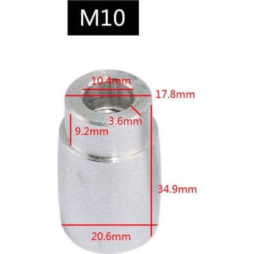 M10 Head Convert Adapter Thread Replacement For 100 115 125 150 180 Sanding Belt Angle Grinding Conversion Spindle Polishing