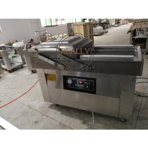 2020 New vacuum sealer commercial double chamber vacuum packaging stainless steel packing machine