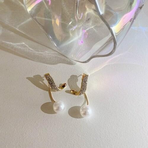 2021 New Arrival Fashion Earrings Drop Earrings Classic Water Drop Women Dangle Earrings Simple Long Pendant Jewelry For Female