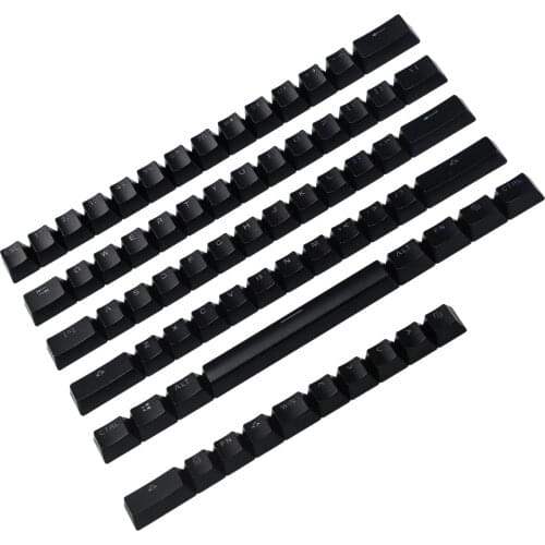 OEM Profile ANSI 61 64 ABS Double Shot Shine Through GK61 Keycaps For Mehcanical Keyboard GK64XS GK64X GK61XS GK61X 60% Keycap