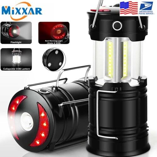 ZK20 Dropshipping Rechargeable Camping Lantern Flashlight 4 Modes Two Way Hook of Hanging Perfect for Camping Hiking