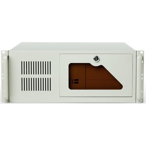 Industrial control cabinet rack type, 4U industrial computer monitoring equipment ATX motherboard 7 expansion slot CNC laser