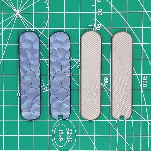 Titanium Alloy TC4 Scales Handle with Ballpoint Pen Slot for 58 mm Victorinox Swiss Army Signature Midnite Manager Knife