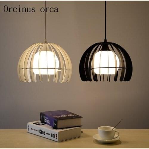 Modern personality led chandelier bedroom Restaurant Bar creative fashion free shipping