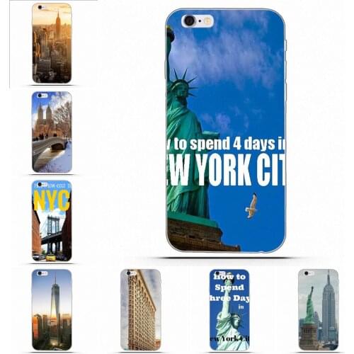 Wexoeq For Huawei G8 Honor 5C 5X 6 6X 7 8 9 Y5II Mate 9 P7 P8 P9 P10 P20 Lite Plus 2017 Soft TPU Popular Hot New York City