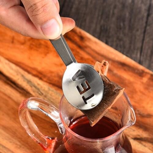 Stainless steel thickened lemon clip creative tea clip kitchen gadget tea bag clip Lemon clip Kitchen Tools Fruit Pressing