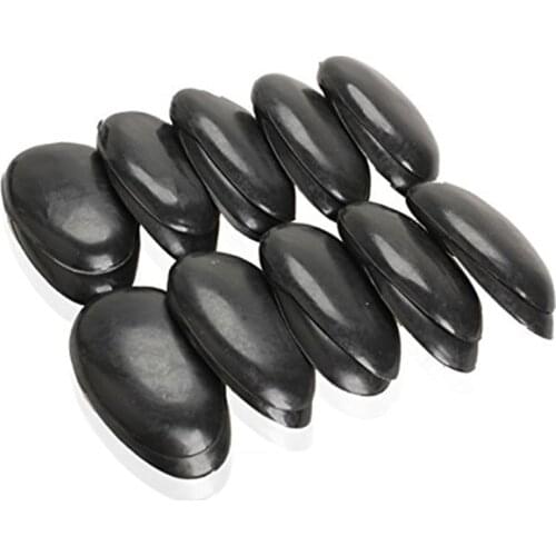 10 Pairs Black Plastic Hairdressing Dye Coloring Ear Cover Shield Protector