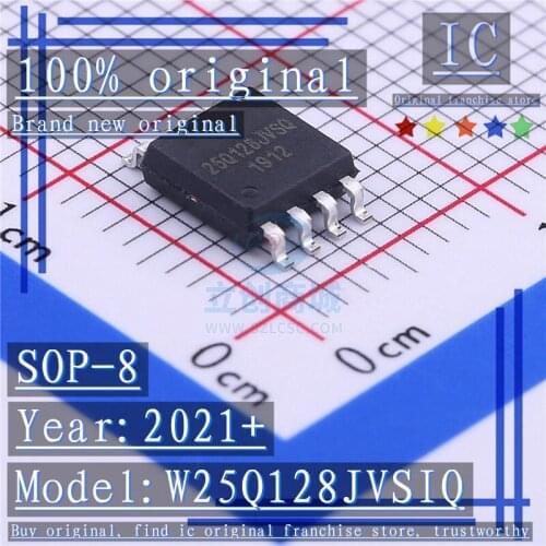 2021+100% Brand new original 5PCS-20PCS W25Q128JVSIQ 25Q128JVSQ SOP-8 Memory chip