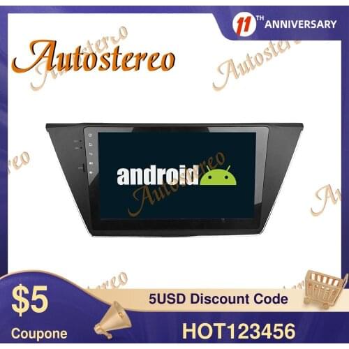 Android 9 PX5 PX6 Car No DVD GPS Navigation Auto Radio Tape Recorder For VW Tiguan 2015-2019 Multimedia Player Stereo Head Unit